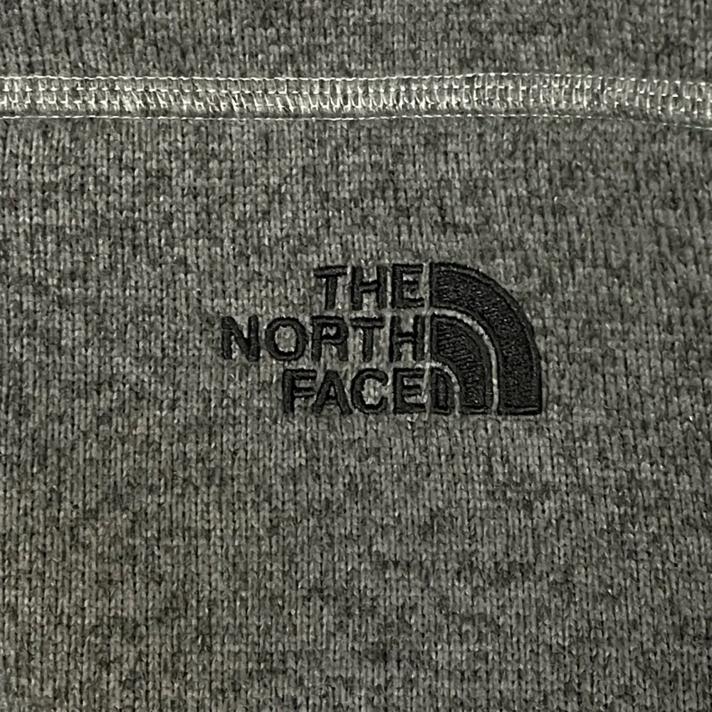 The North Face Gray Quarter Zip Fleece XXL Outdoorsy Winter‎ Gorpcore Sweater